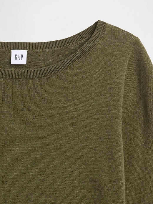 Image number 4 showing, Relaxed Boatneck Sweater