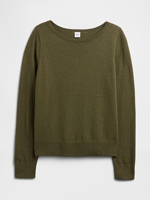Image number 5 showing, Relaxed Boatneck Sweater