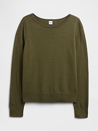 Relaxed Boatneck Sweater