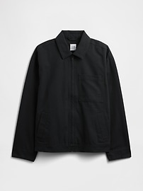 Relaxed Canvas Workwear Jacket