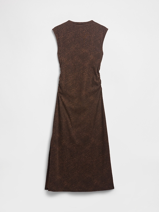 Image number 6 showing, Modern Ribbed Mockneck Midi Dress