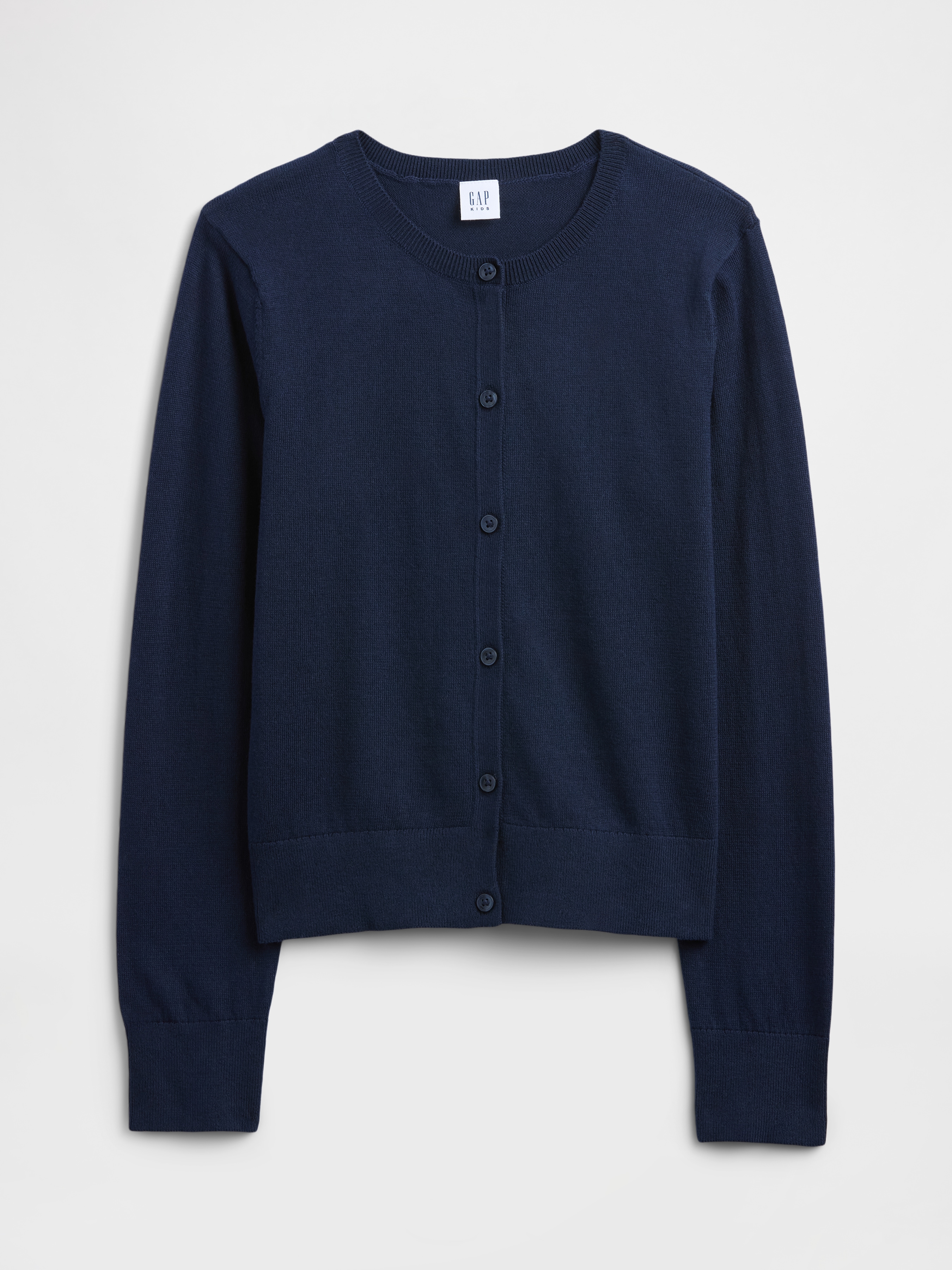 Kids Crewneck Cardigan