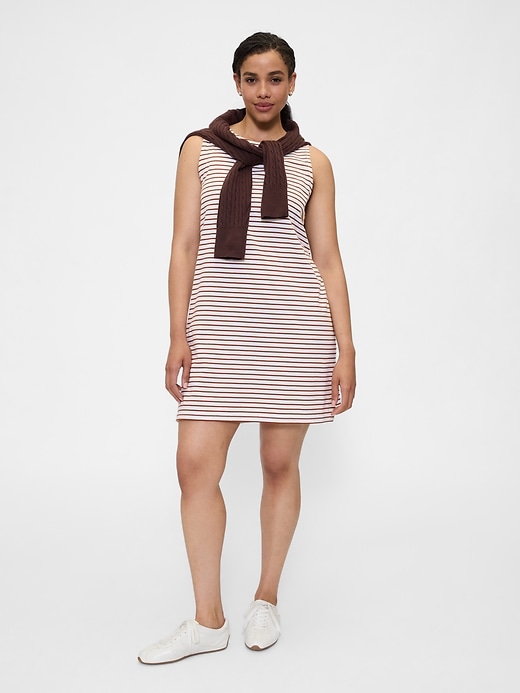 Image number 4 showing, Stripe Jersey Mini Dress