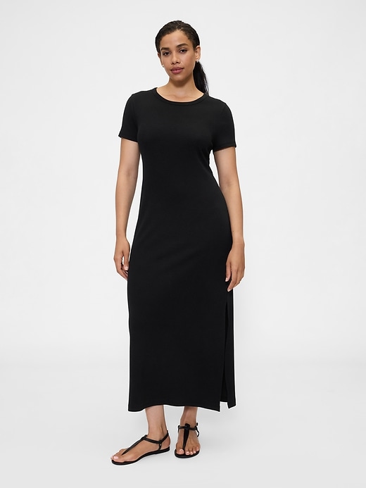 Image number 4 showing, Ribbed Maxi Dress