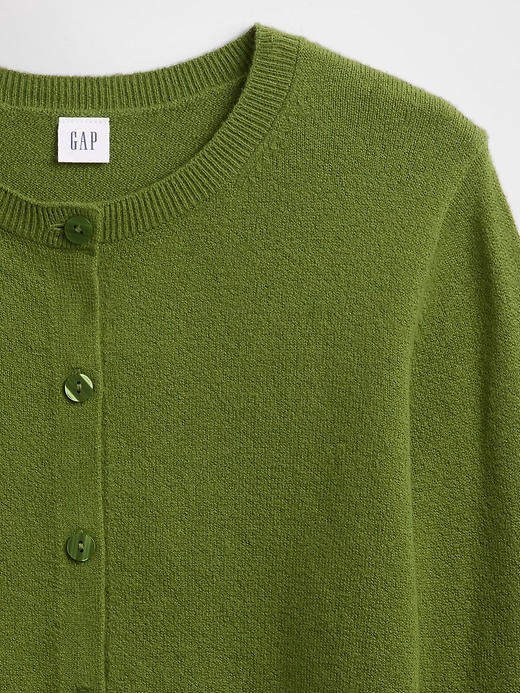 Image number 4 showing, Cashsoft Crewneck Cardigan