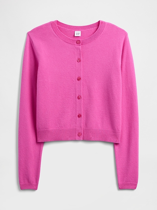 Image number 5 showing, Cashsoft Crewneck Cardigan