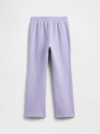 Kids Relaxed Gap Logo Bootcut Sweatpants