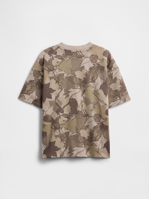 Image number 2 showing, Kids Relaxed Print Crewneck T-Shirt