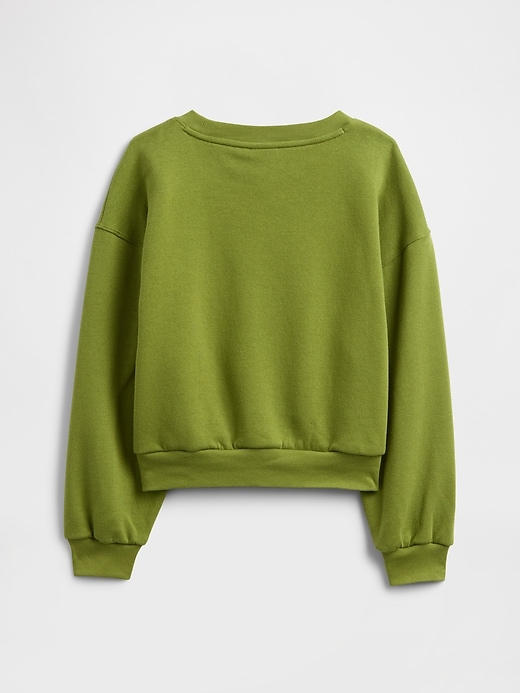 Image number 2 showing, Kids Oversized Crewneck Sweatshirt
