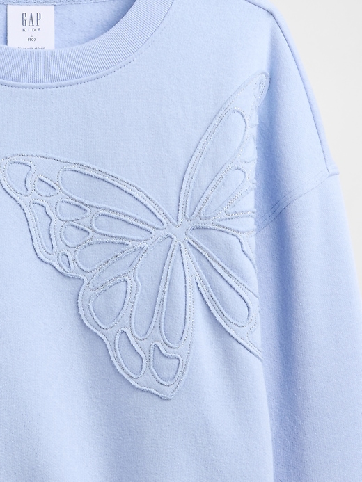 Image number 3 showing, Kids Oversized Crewneck Sweatshirt