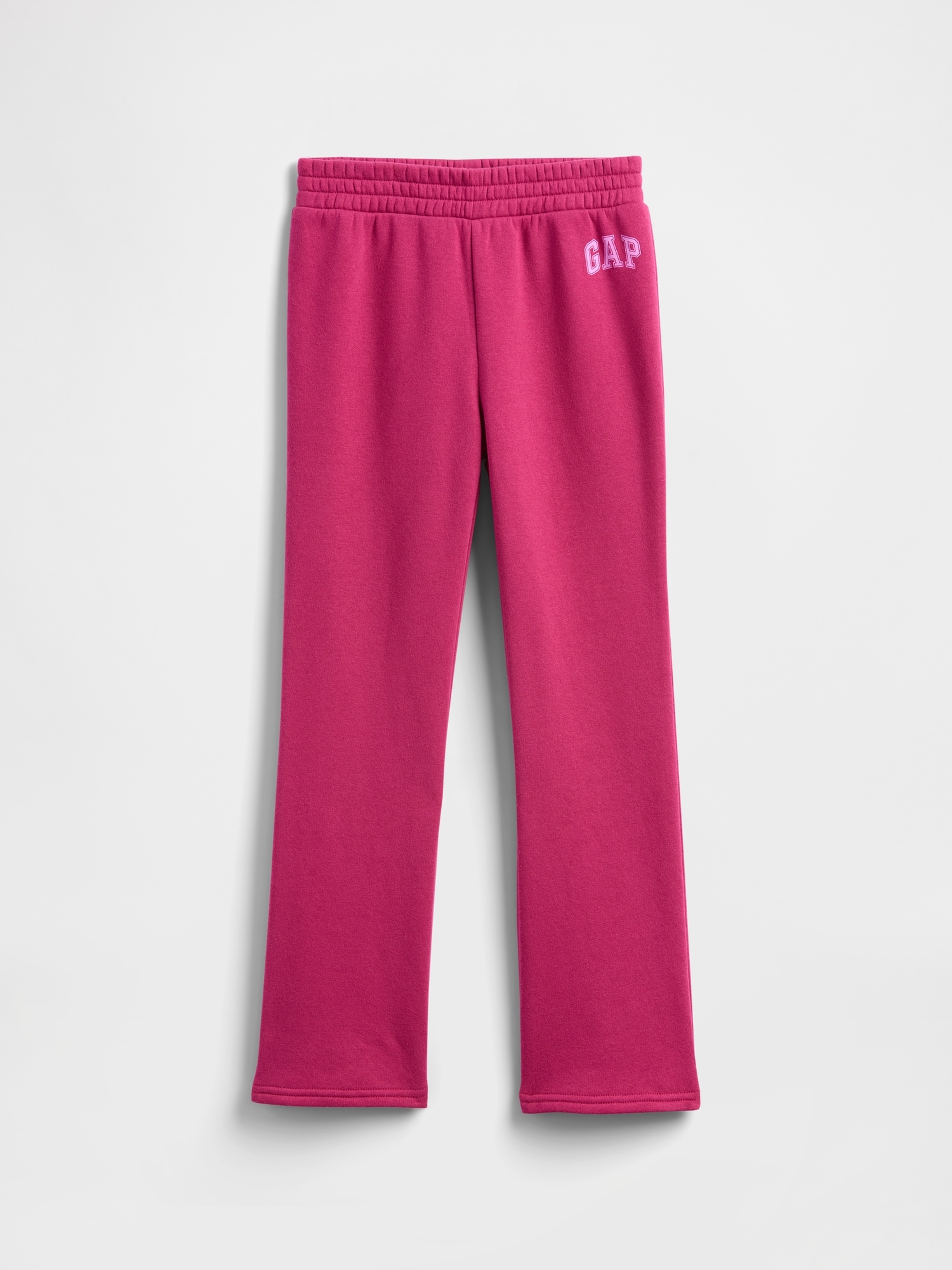Kids Relaxed Gap Logo Bootcut Sweatpants
