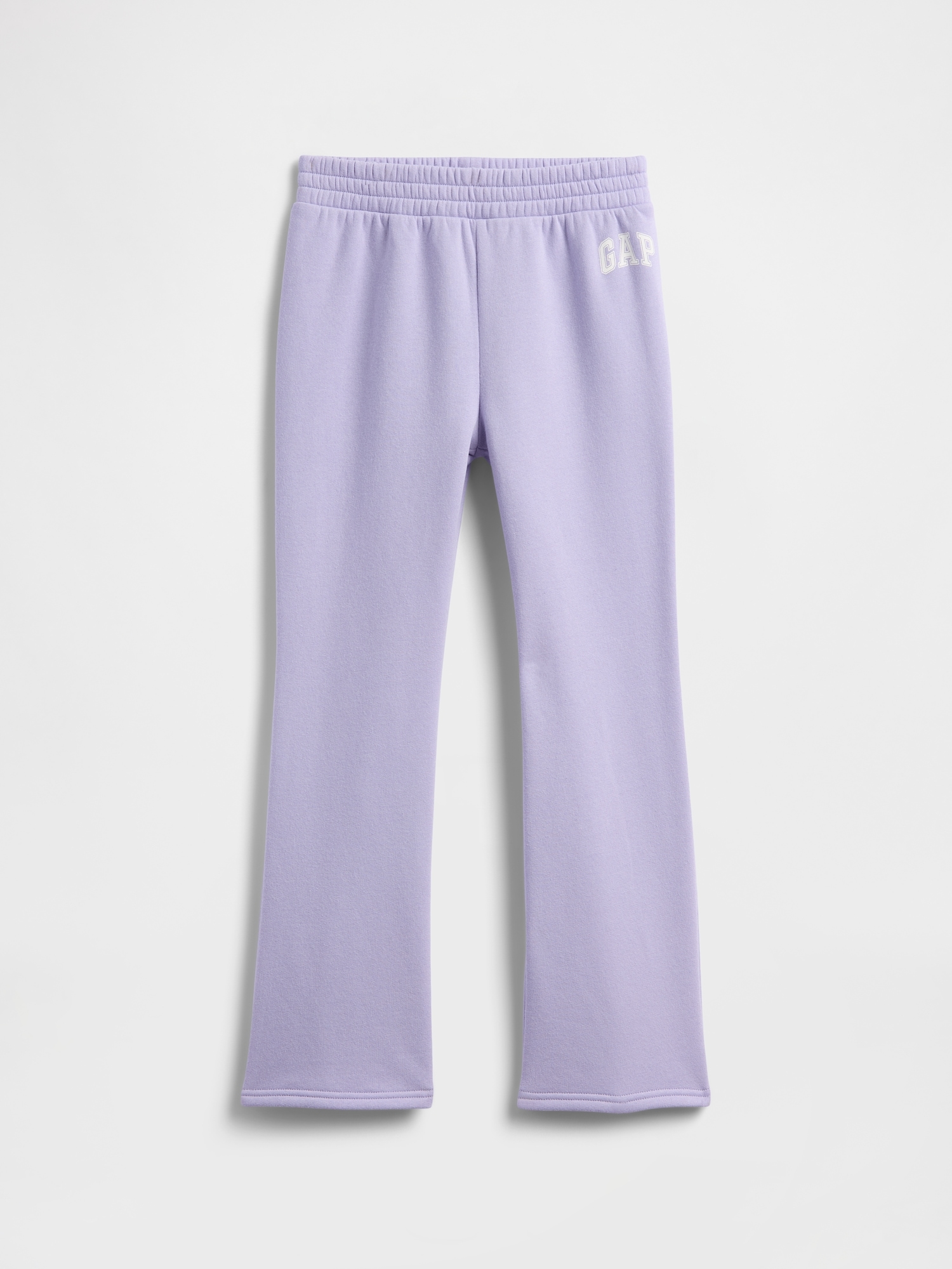 Kids Relaxed Gap Logo Bootcut Sweatpants - Purple
