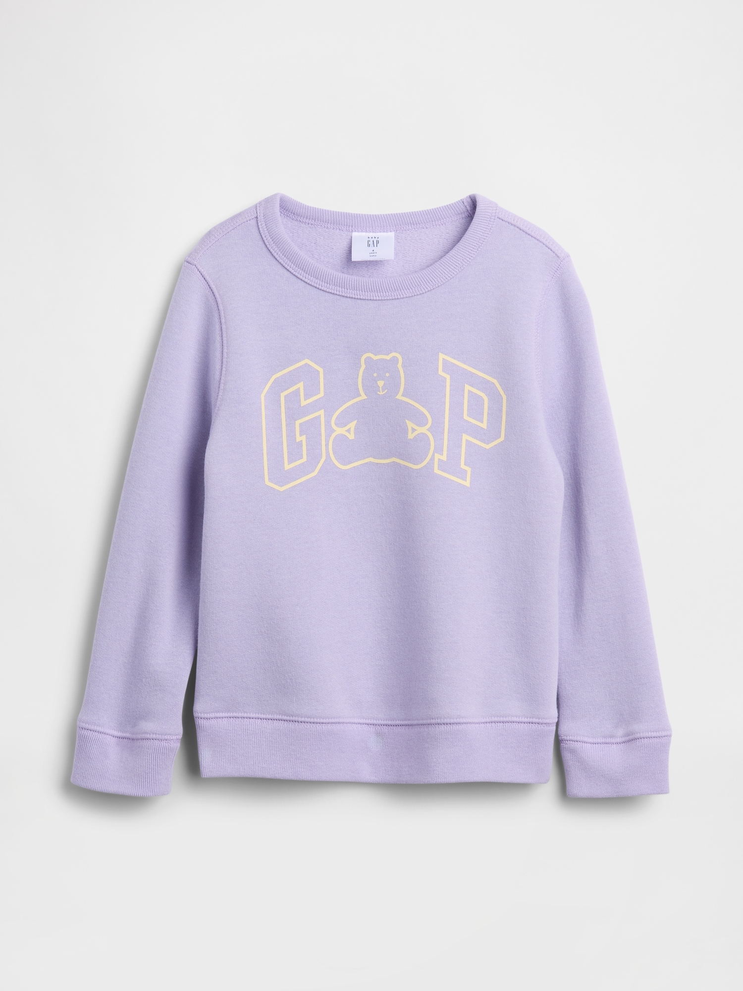 babyGap Logo Sweatshirt - Purple Orchid