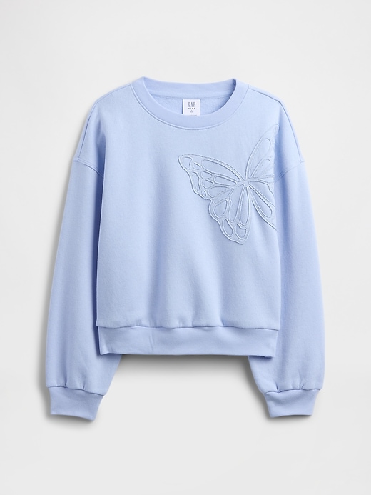 Image number 1 showing, Kids Oversized Crewneck Sweatshirt