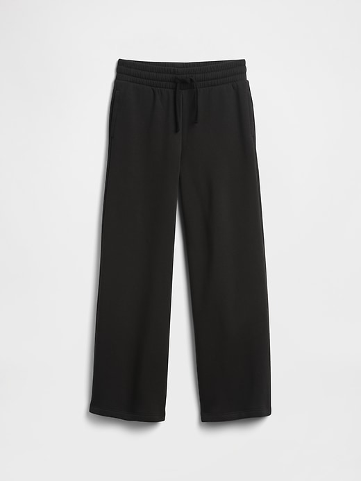 Image number 1 showing, Kids Relaxed Wide-Leg Sweatpants