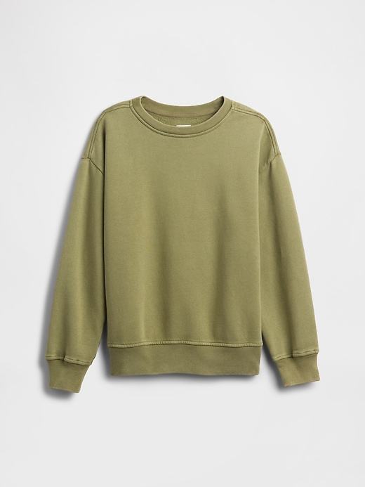 Image number 1 showing, Kids Relaxed Crewneck Sweatshirt