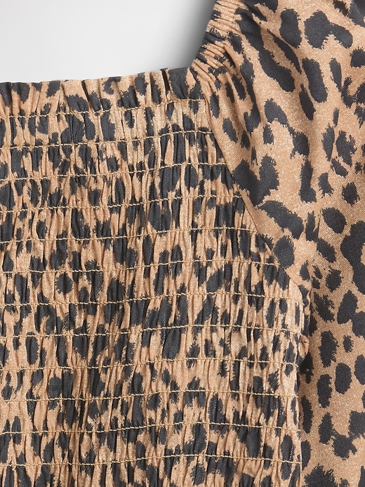 Image number 3 showing, Kids Squareneck Puff Sleeve Top