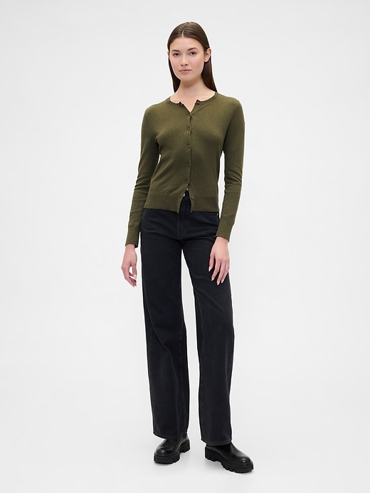 Image number 3 showing, Crewneck Cardigan