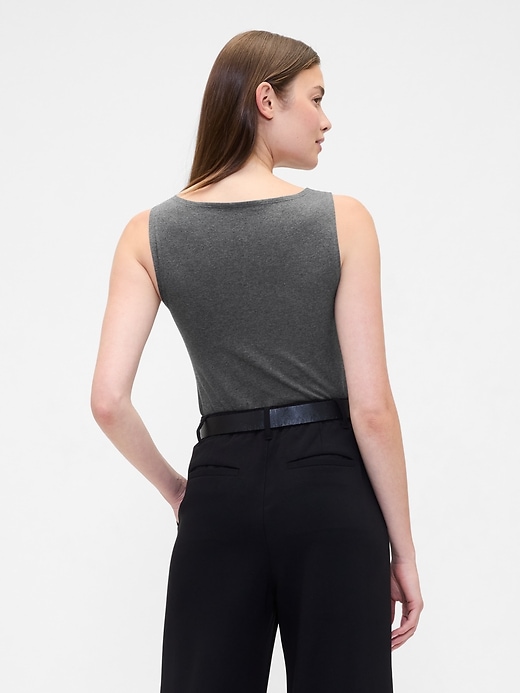 Image number 2 showing, Boatneck Tank Top
