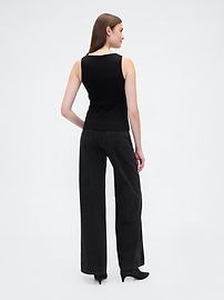 High Rise Wide-Leg Jeans
