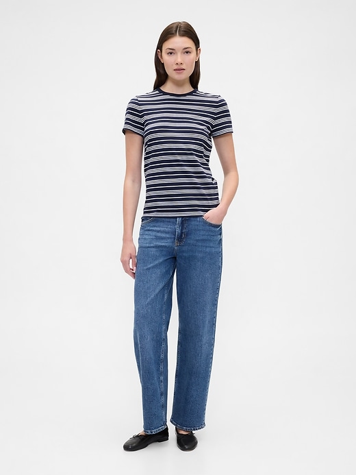 Image number 3 showing, Favorite Stripe Crewneck T-Shirt