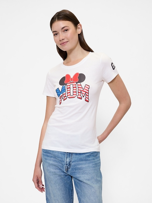 Image number 1 showing, Gap &#215 Disney Minnie Mouse Logo T-Shirt