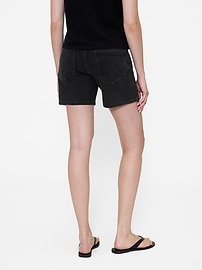 5" Mid Rise Denim Shorts