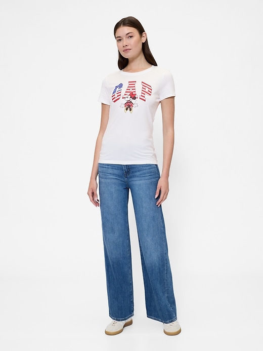 Image number 3 showing, Gap &#215 Disney Minnie Mouse Logo T-Shirt
