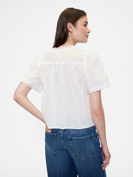 Image number 2 showing, Ruffle V-Neck Top