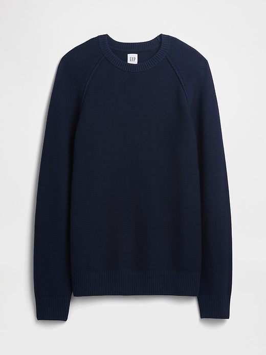Image number 5 showing, Garter Crewneck Sweater