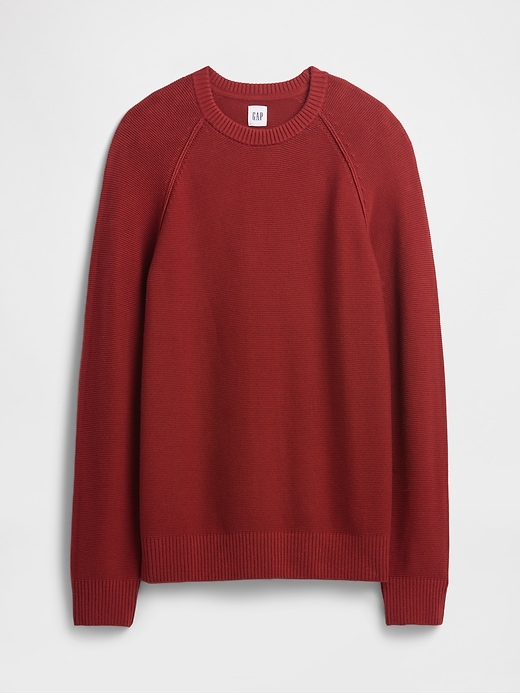 Image number 5 showing, Garter Crewneck Sweater