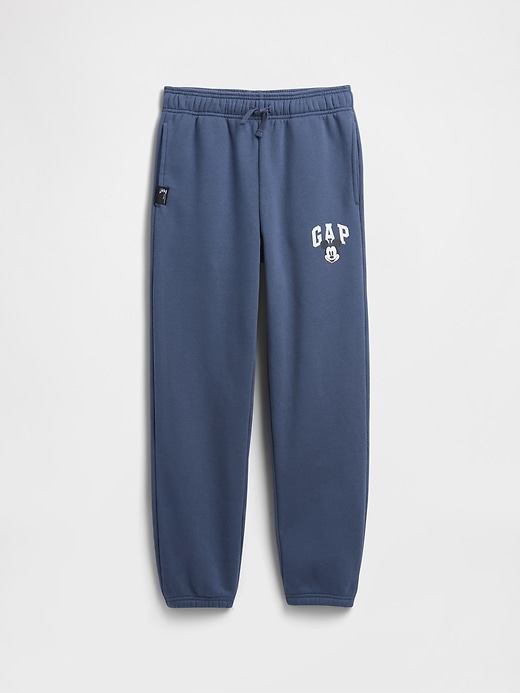 Image number 1 showing, GapKids &#215 Disney Mickey Mouse Relaxed Logo Joggers
