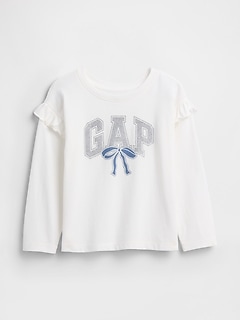 Kids Waffle-Knit Crewneck T-Shirt