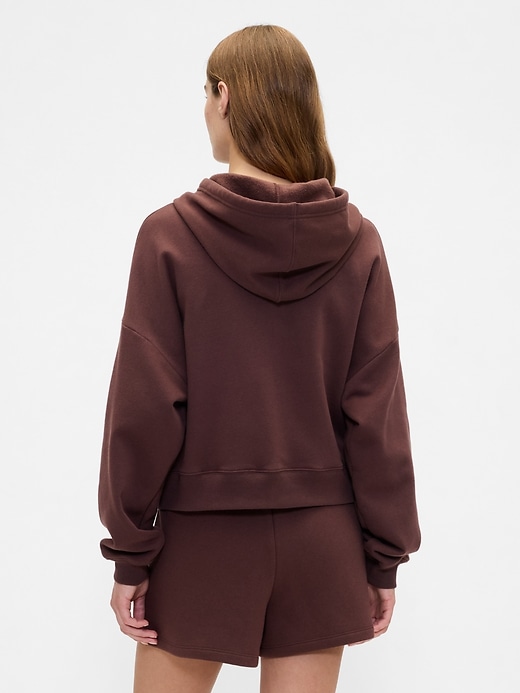 Image number 2 showing, Oversized Fleece Zip Hoodie