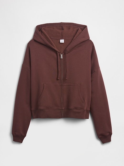 Image number 5 showing, Oversized Fleece Zip Hoodie