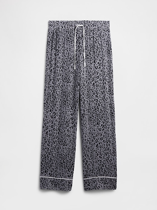 Image number 4 showing, Modal Wide-Leg PJ Pants