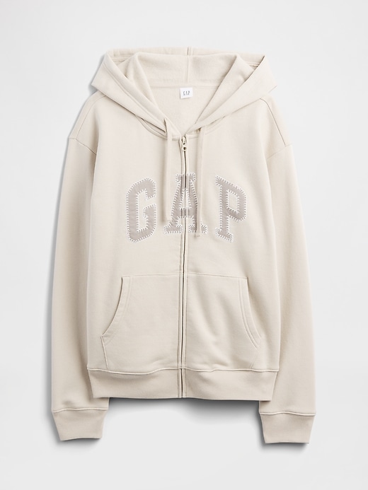 Image number 5 showing, Relaxed Gap Logo Zip Hoodie