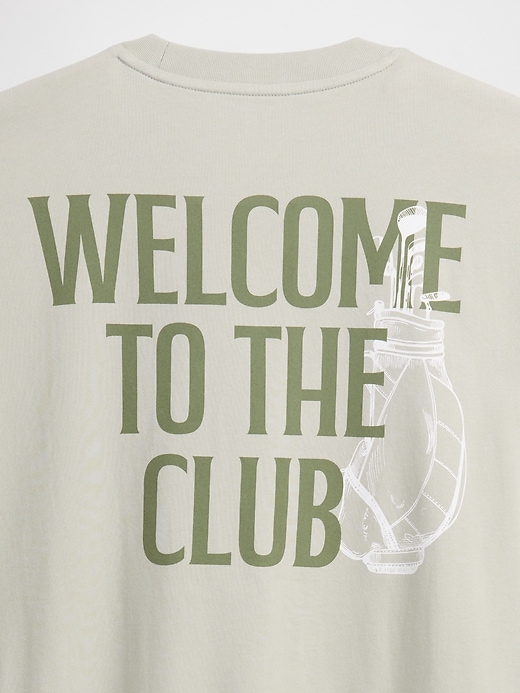 Image number 4 showing, Everyday Soft Relaxed Gap Graphic T-Shirt