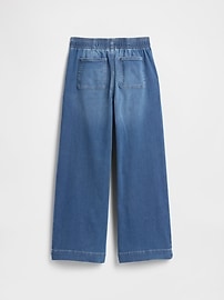 Kids Pull-On Wide-Leg Sweatpant Jeans