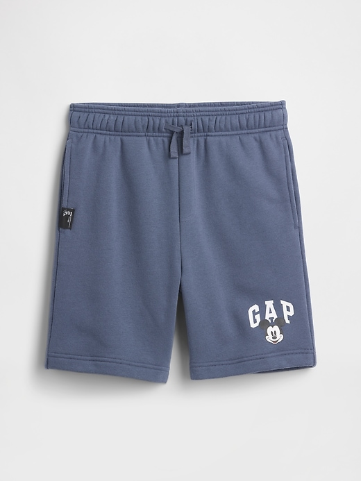 Image number 1 showing, GapKids &#215 Disney Mickey Mouse Relaxed Logo Pull-On Shorts