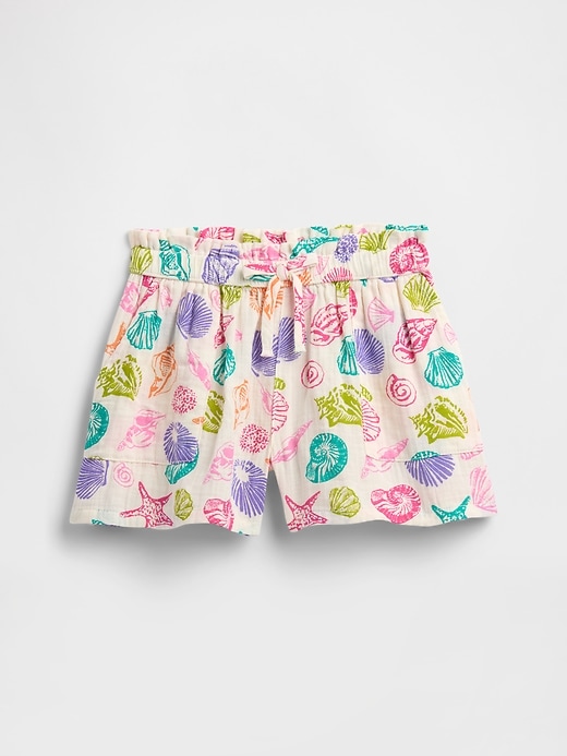 Image number 1 showing, Kids Pull-On Loose Gauze Shorts