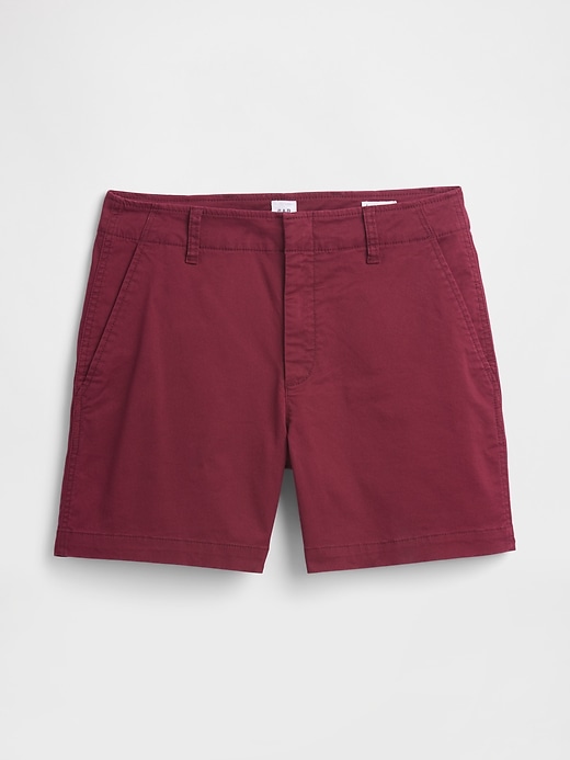 Image number 7 showing, 5" Mid Rise Downtown Khaki Shorts