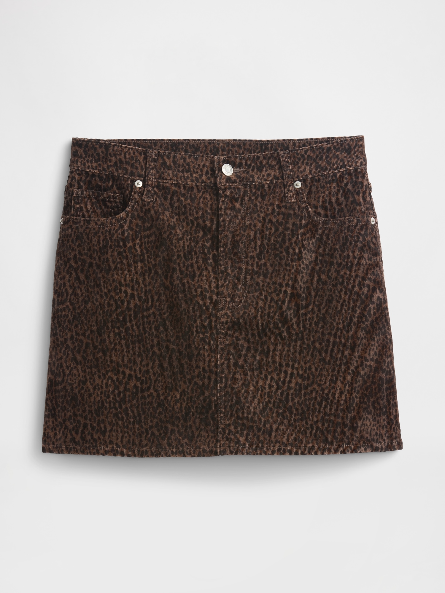 Gap Factory Corduroy Mini Skirt In Brown