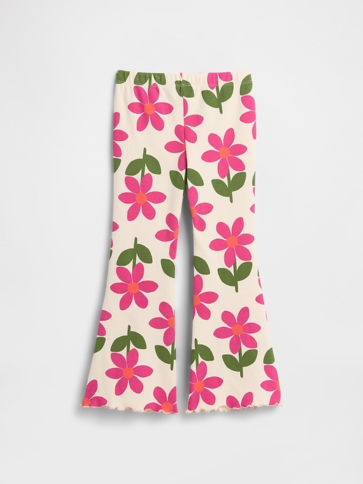 Image number 2 showing, babyGap Ribbed Print Flare Leggings