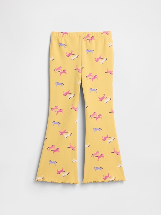 Image number 2 showing, babyGap Ribbed Print Flare Leggings