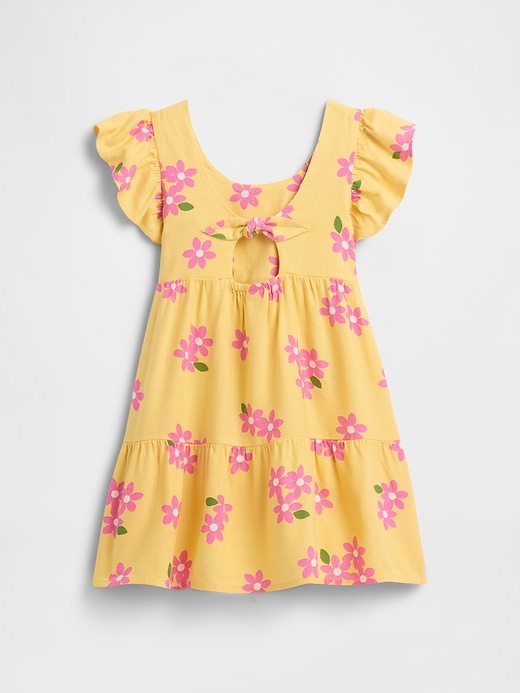 Image number 2 showing, babyGap Flutter Sleeve Tie-Back Dress