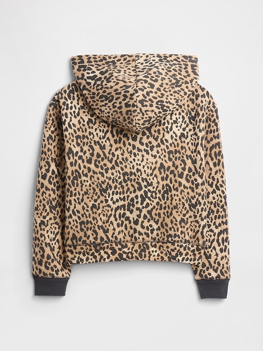 Image number 2 showing, Kids Relaxed Gap Logo Print Zip Hoodie