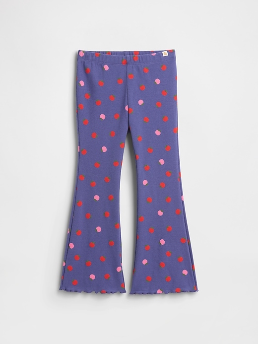 Image number 1 showing, babyGap Ribbed Pull-On Print Flare Leggings