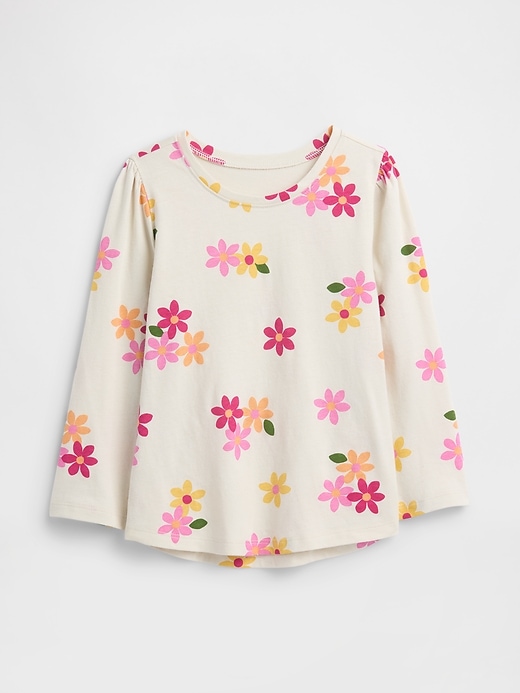 Image number 1 showing, babyGap Puff Sleeve Crewneck T-Shirt