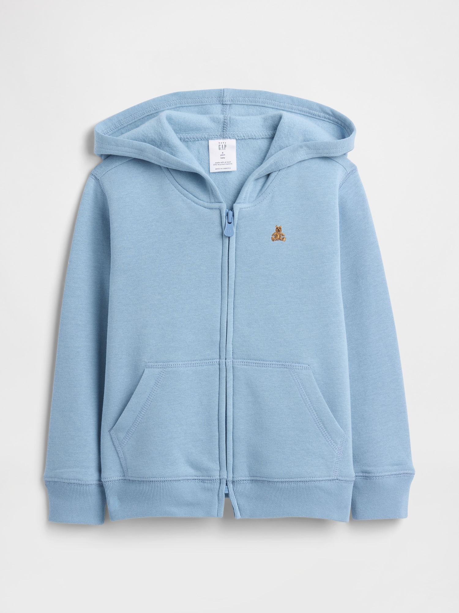 babyGap Fleece Zip Hoodie